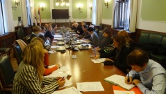 6 November 2015 The members of the Culture and Information Committee meet with representatives of artists’ associations